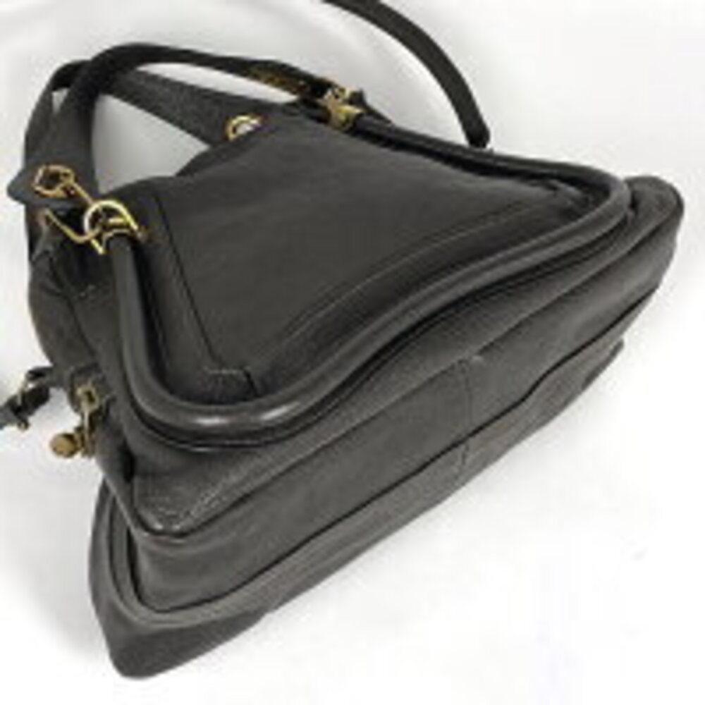 Chloe Leather Paraty Brown Shoulder Bag